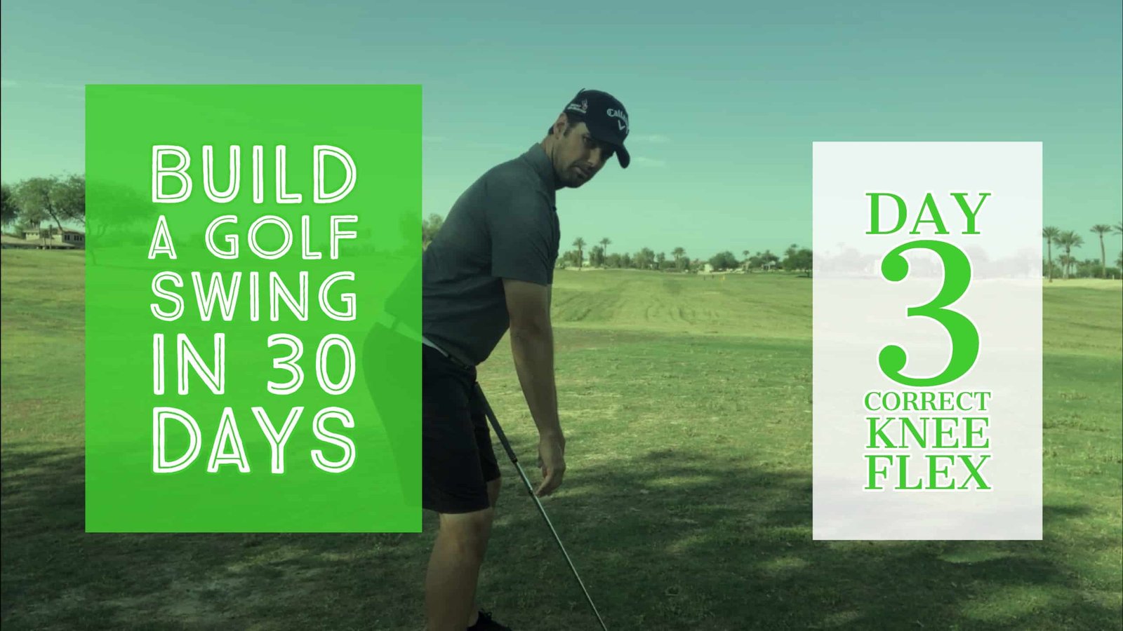 KNEE FLEX AND HIP BEND BUILD YOUR SWING IN 30 DAYS Danford Golf