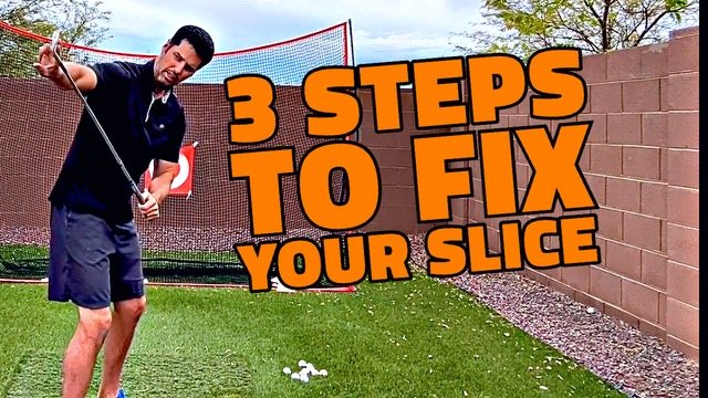 3 steps to fix you slice, golf